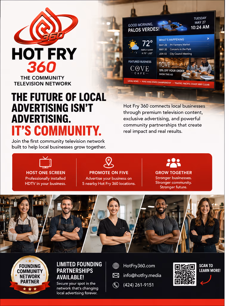 Community Content First. Local Advertising Within It.